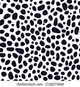 The seamless abstract pattern for your designs. Hand drawn repeat background with dots. Can be used for paper, branding, packaging, fabric, decor, posters, cards, etc.