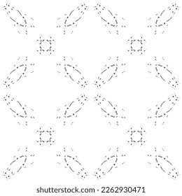 Seamless abstract pattern.Black lace on white background.Black and white graphics. Imitation lace. For design and decoration of fabric, paper, Wallpaper and packaging.Grid pattern.