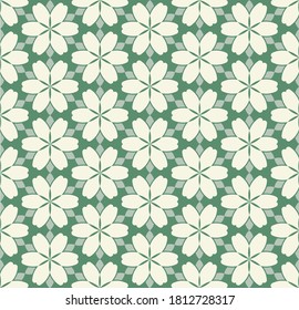 Seamless abstract pattern.pattern flower,pattern fabric,pattern background vector.