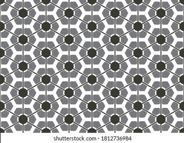 Seamless abstract pattern.pattern flower,pattern fabric,pattern background vector.
