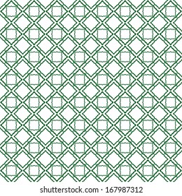 Seamless abstract patterns in oriental style. The illustration on a white background.