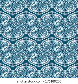 Seamless abstract "plume"pattern