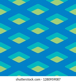Seamless Abstract Pop Geometric Lattice Pattern