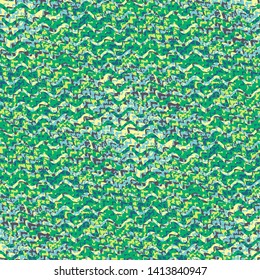 Seamless Abstract Pop Impressionist Art Background Tile Pattern