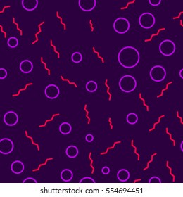 Seamless abstract purple pattern