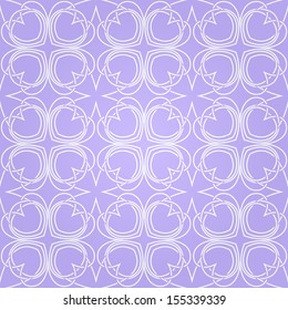 Seamless abstract purple pattern with gradient. Vector illustration