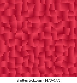Seamless abstract red geometric pattern. Vector background