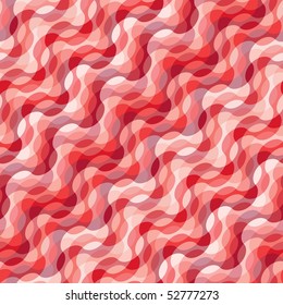 Seamless abstract red wave texture