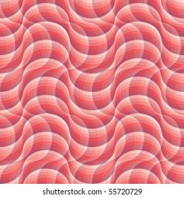 Seamless abstract red wave texture