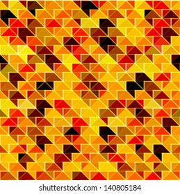 Seamless abstract retro pattern / Seamless pattern with geometric 