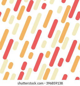 Seamless abstract retro pattern in vintage style for printing on fabric. Textile print.