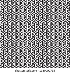 Seamless abstract sacred geometry triangle pattern