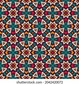 Colores de forma abstractos y sin inconvenientes. Fondo de ornamento de patrón simple