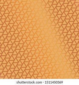 Seamless Abstract Soft Orange Triangles Rust Red Gradient Background Vector Pattern