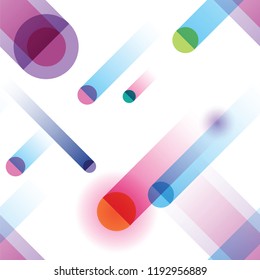 seamless abstract space pattern