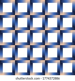 Seamless of abstract square geometric pattern vector.