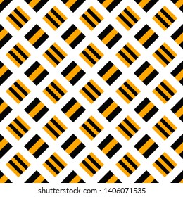 Seamless abstract square pattern background design - colored vector graphic