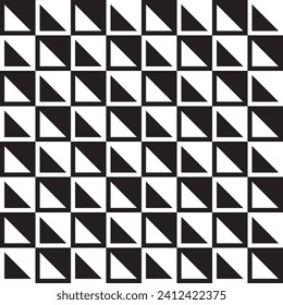 Seamless abstract square and triangle pattern background