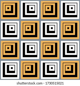 Nahtlose abstrakte Quadrate   background.Modernes abstraktes Muster.EPS10 Illustration.