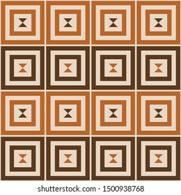 Seamless abstract squares geometric background.EPS10 Illustration.