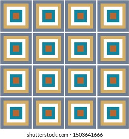 Seamless abstract squares geometric background.EPS10 Illustration.
