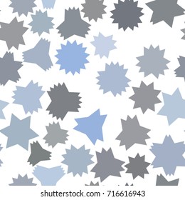 Seamless abstract star geometric pattern, colorful & artistic for graphic design, catalog, textile or texture printing & background. Vector illustration graphic.