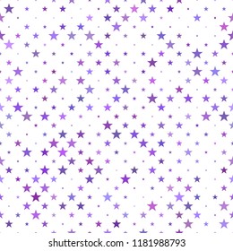 Seamless abstract star pattern - vector background graphic design