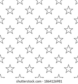 Seamless abstract stars pattern. Ornament can be used for Gift wrapping paper, pattern fills, web page background,surface textures and fabrics.