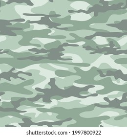 Seamless abstract stretched camouflage pattern. Print for printing. Vector.
