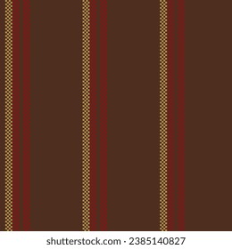 Seamless abstract stripe pattern. Colored striped background pixel texture. Textile design. Vector graphics of printing on fabric, shirt, textile, curtain and tablecloth.