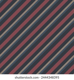 Seamless abstract stripe pattern. Colored striped background. Textile design. Vector graphics of printing on fabric, shirt, textile, curtain and tablecloth.