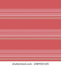Seamless abstract stripe pattern. Colored striped background pixel texture. Textile design. Vector graphics of printing on fabric, shirt, textile, curtain and tablecloth.