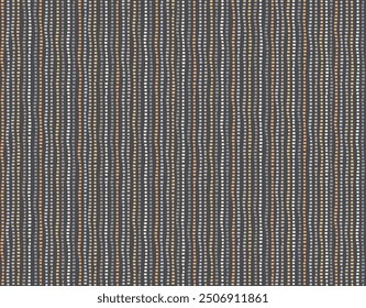 Nahtloses abstraktes Streifenmuster. Farbige vertikale Streifen auf schwarzem Hintergrund. Textiles Design.