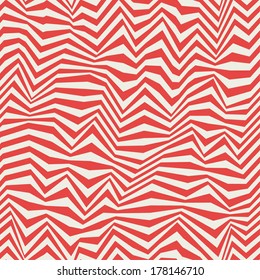 Seamless abstract striped pattern. Vector illustration