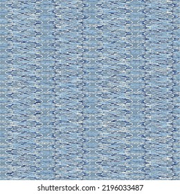 Seamless abstract striped,wavy with clorful pattern.Vector design for fashion print and blue backgrounds.
