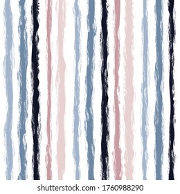 seamless abstract stripes pattern on white