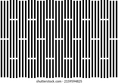 Seamless abstract stripes pattern. Vector Illustration.