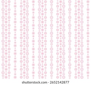 Sem emenda Abstract verão rosa multi circular vertical faixa vertical textura padrão de fundo para papel de parede, têxteis, fundos, vestido