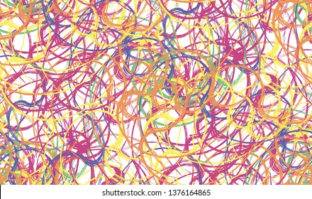 Seamless abstract swirl colorful pattern. psychedelic background