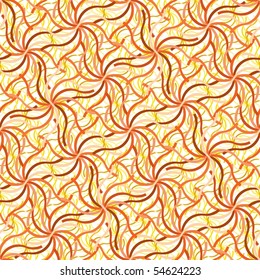 Seamless abstract swirl line pattern