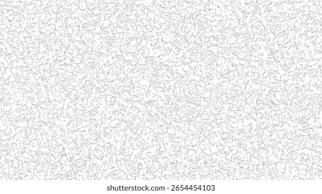 Seamless abstract swirl line texture pattern. Grunge organic background with fluid motion. High contrast minimal surface for design layout.
