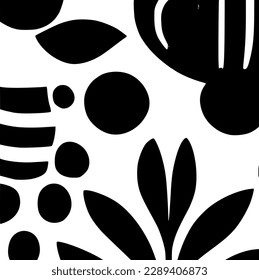 El diseño de plantillas abstractas y sin inconvenientes, con una simple ilustración de la naturaleza y elementos únicos, proporciona un entorno hermoso.