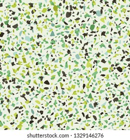 Seamless abstract terrazzo pattern.
Terrazzo flooring vector seamless pattern. Texture of floor, composed of different kind of stone.