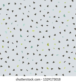 Seamless abstract terrazzo pattern.
Terrazzo flooring vector seamless pattern. Texture of floor, composed of different kind of stone.