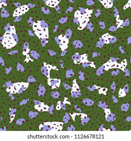Seamless abstract terrazzo pattern. Stone texture.