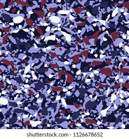 Seamless abstract terrazzo pattern. Stone texture.