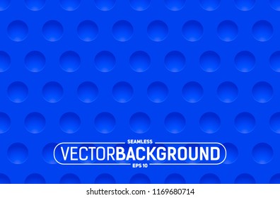 Seamless abstract texture background with round cavities