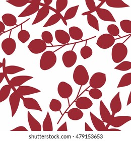 seamless abstract texture of leaves