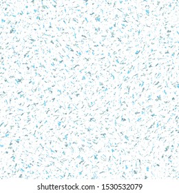 Seamless abstract texture pattern with hand drawn stain and spot in blue tones. Monochrome background for architecture and graphic projects.