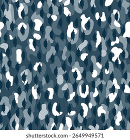 Seamless abstract textured pattern. Simple background with black, grey lines on white. Digital brush strokes. Design for textile fabrics, wrapping paper, background, wallpaper, cover. Illustration.